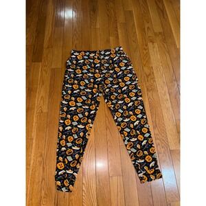 Main And Local Mens Pumpkin Pi Math Pun Halloween Lounge Pajama Pants Sz Large